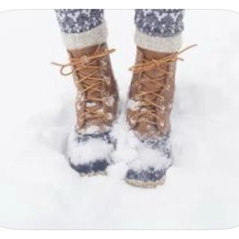 LL Bean Boots Ducks Boots Leather Waterproof Brown Mine Made Vintage Classic.
